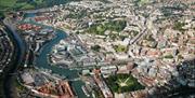 Aerial shot of Bristol