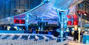Aerospace Bristol theatre style and exhibition stands under Concorde