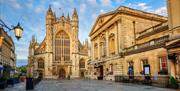 Exterior of Bath Abbey
