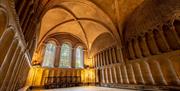 Bristol Cathedral Chapter House empty