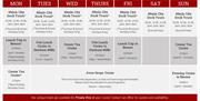 Bristol Packet Tour timetable