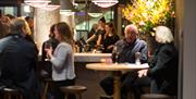 People sat in Cafe