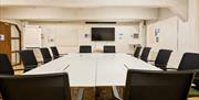 Create Centre - boardroom room empty large square
