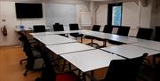 Boardroom style room