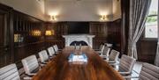 De Vere Tortworth Court Kitchener Suite Boardroom empty
