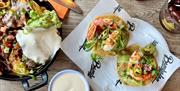 Bambalan tacos and nachos