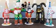 Gromit Unleashed 3 sculptures