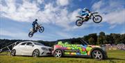 Stunt displays at Bristol International Baloon Fiesta - credit Paul Box