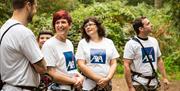 Go Ape Team Building group