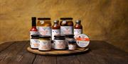 Jars of preserves