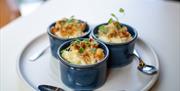 Summer party menu course
