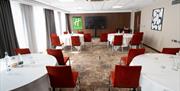 Ballroom style seating arrangement at Holiday Inn Bristol City Centre