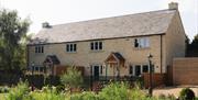 One of the luxury holiday cottages at Lucknam Park in Thickwood, near Bath