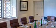 Boardroom style meeting room