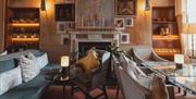 Interior of the cocktail bar at No.15 by GuestHouse, Bath