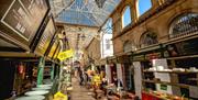 Food stalls at St Nicholas Market
