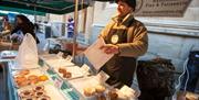 Food stall at St Nicholas Market
