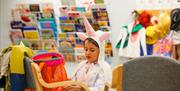 Child dressed as unicorn