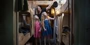 Family in steerage at Brunel's SS Great Britain