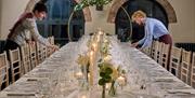 Wedding setup at Hotel Du Vin & Bistro