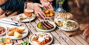 Small plates from Bristol Lido