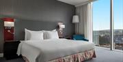 Radisson Blu hotel in Bristol bedroom with a view