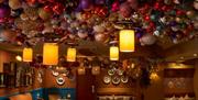 Decorations with lights