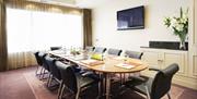 The Bristol Hotel Executive Boardroom empty