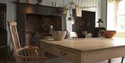 The Georgian House Museum kitchen