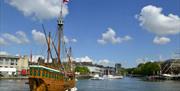 Matthew sailing in Bristol