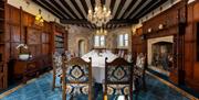 Long table and chairs