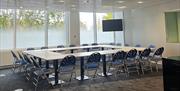 University West of England empty boardroom