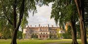 The exterior of Lucknam Park Hotel & Spa in Thickwood, near Bath