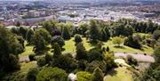 View of Brandon Hill from Cabot Tower