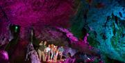 Family in Wookey Hole Caves - Caves near Bath and Bristol