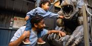 Family at Wookey Hole - Things to do with kids Bristol