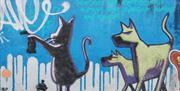 Bristol Banksy Walking Tour - Cat and Dog