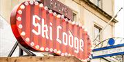 Racks Ski Lodge Sign