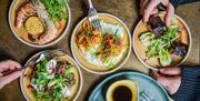 Range of refreshing starter plates