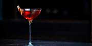 Red cocktail