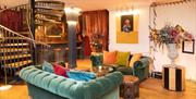Sofa in room
