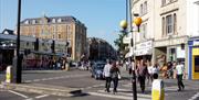 Shopping on Whiteladies Road Bristol