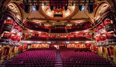 Bristol Hippodrome theatre inside