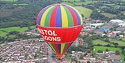 Bristol Balloons above Bristol