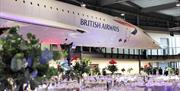 Aerospace Bristol party underneath Concorde