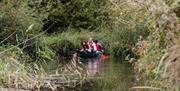 Canoe safari at WWT Slimbridge Wetland Centre
