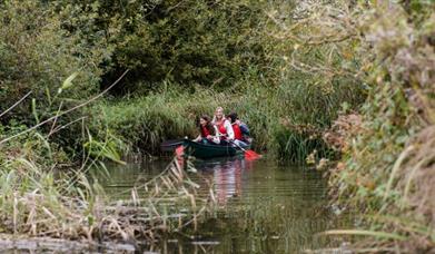Canoe safari at WWT Slimbridge Wetland Centre
