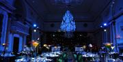 Guildhall Bath Christmas Parties - Banqueting Room Bath Rugby Christmas Party - credit Captivent Productions