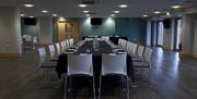 Meeting room at The Bristol Pavilion at Gloucestershire County Cricket Club
