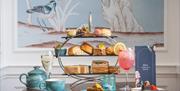 No 4 Clifton Village - afternoon tea. Afternoon tea on cake stand